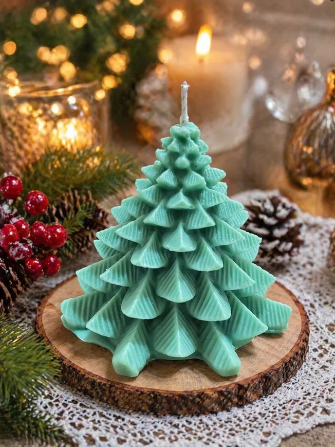 Christmas Tree Candle